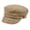 Khaki, variant on Newsboy Flat Cap Fiddle Sailor Cotton Greek Fisherman Hat