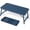 Blue, variant on PEXMOR Outdoor Folding Coffee Table, Drainable Rectangular Iron Patio Table for Balcony, Porch & Indoor Use, Black