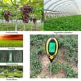 thumbnail image 4 of Medidor de Ph del suelo 4 en 1, probador de humedad del suelo, termómetro Digital para plantas, medidor de humedad para plantas en macetas, jardines, césped, 4 of 4