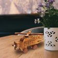 thumbnail image 4 of Minkissy Airplane Shelf Decor Wood Plane Model for Wall Shelf 1 Pcs, 4 of 6