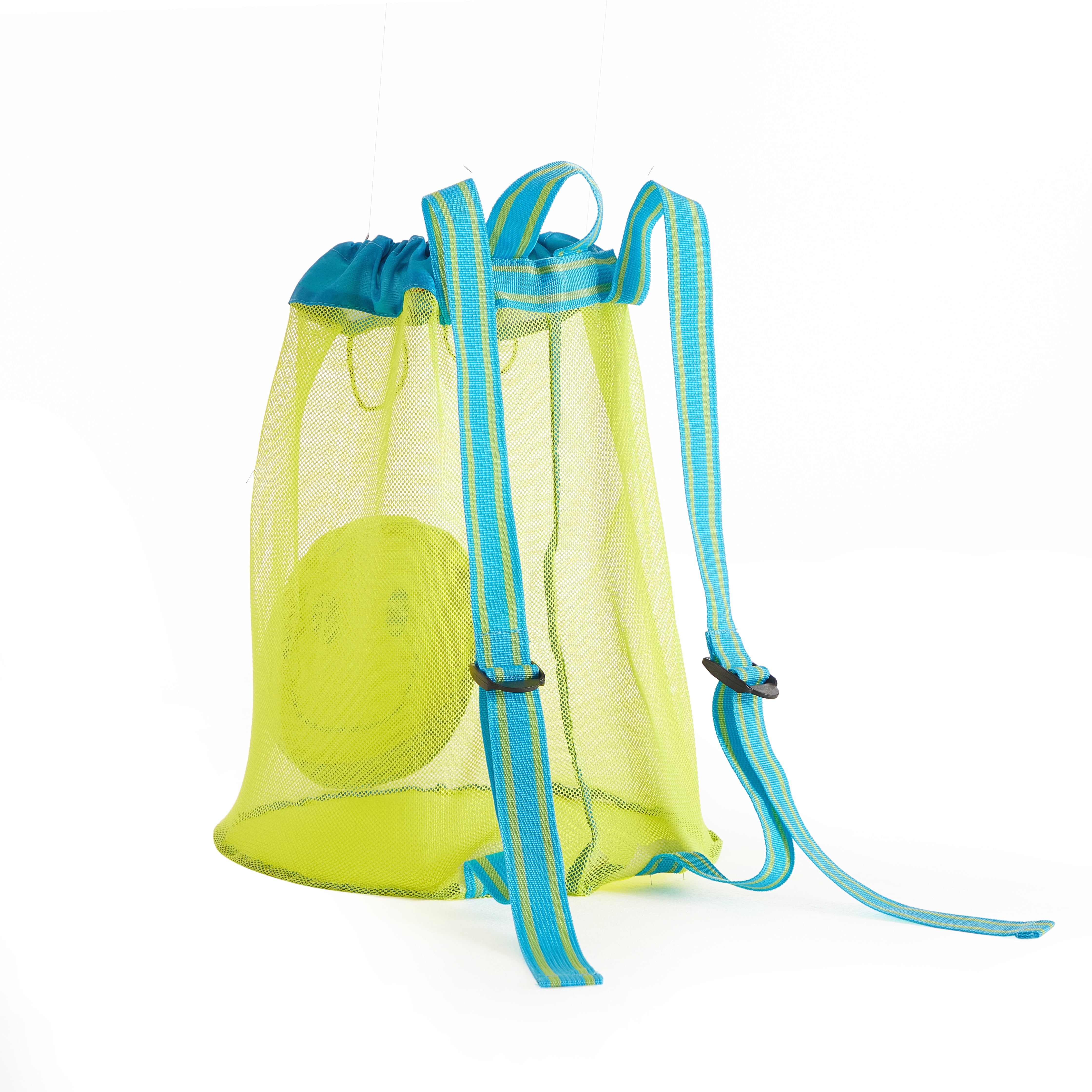Sunshine Squad Smiley Beach Convertible Mesh Backpack