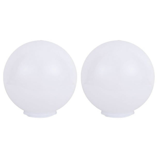 Fixture Replacement Globes Shades White