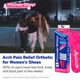 thumbnail image 3 of Orthotics PowerStep Pinnacle Pink para mujer, talla W10-10.5, 3 of 6