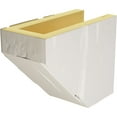 thumbnail image 6 of Ekena Millwork 4"H x 4"D x 72"W Pecky Cypress Faux Wood Fireplace Mantel Kit w/ Ashford Corbels, White Washed, 6 of 10