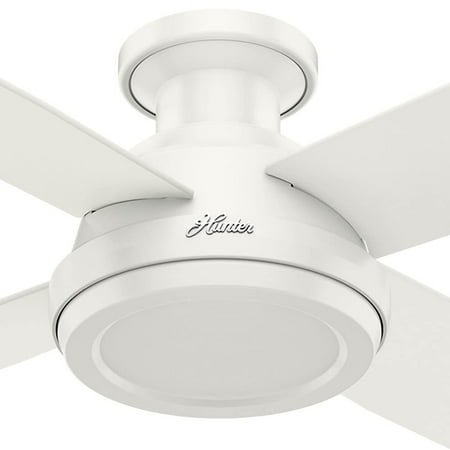 Hunter Dempsey 52 Indoor Low Profile Ceiling Fan With Remote Control White Canada - Ceiling Fan No Light Low Profile Remote Control Hunter Dempsey 52 Indoor Low Profile Ceiling Fan With Remote Control White Canada - Ceiling Fan No Light Low Profile Remote Control