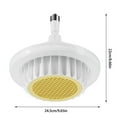 thumbnail image 2 of Bagmrteho Heater Fan Light Bathroom Heater Ceiling Indoor Ceiling Heater Remote Control Heater Fan Light Ceiling Heater Ceiling Patio Heater With Remote Control Bathroom Smart Home Gadgets Must Have, 2 of 5