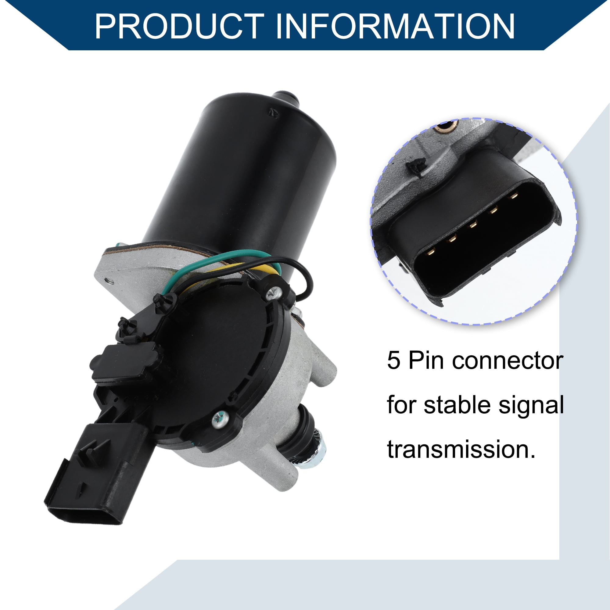Unique Bargains Windshield Wiper Motor for Jeep Wrangler 2007-2017 and JK 2018 / Front