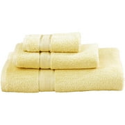 Angle View: Sensation 3-Piece Towel Set, Buttercup