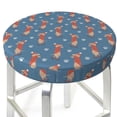 thumbnail image 3 of Lsque Dachshund Dog Puppy Round Bar chair cushion covers Velvet Fabric Premium Comfort Protects from Scratches and Stains for 14-17 Inch Chair- 14 inch, 3 of 7