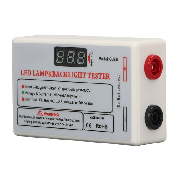 Probador LCD LED, Probador LED Soft Starup LCD TV Lámpara De Retroiluminación Probador De Cuentas Herramienta De Reparación De Luces LED, Voltaje De Salida 0-300 V CC,