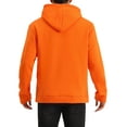 thumbnail image 3 of Lars Amadeus Men's Plush Lined Pullover Hoodie Sweatshirts with Pocket, 3 of 5