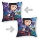 thumbnail image 2 of Coraline Fundas de almohada de terciopelo con tema, regalos de funda de almohada, decoración para el hogar, cojín de lanzar, regalo de cumpleaños para fans y parejas. 50cm x 50cm., 2 of 6