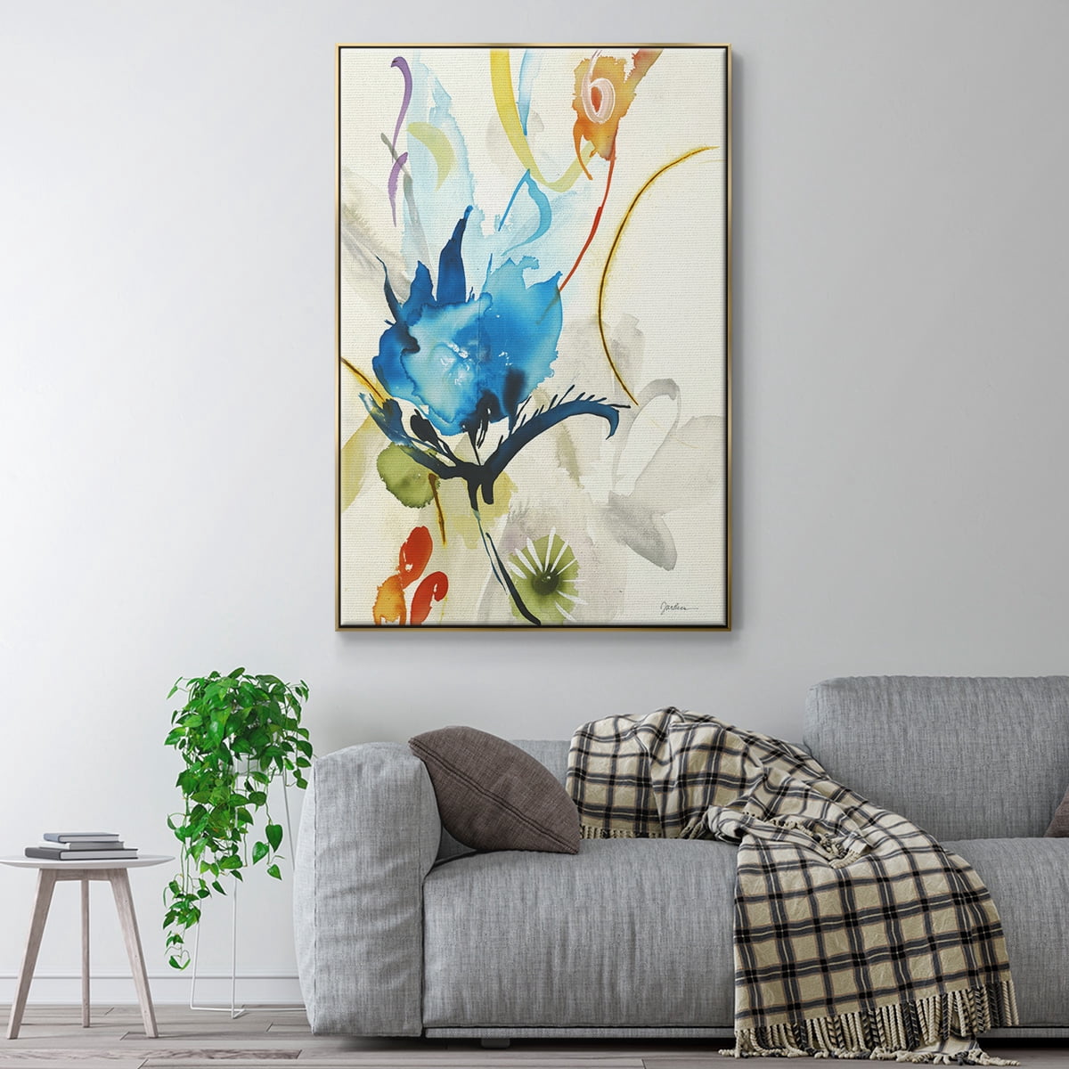 Local Color I Framed Premium Gallery Wrapped Canvas - Ready to Hang