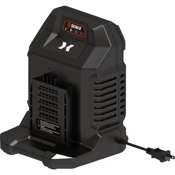 Senix X6 Battery Charger CHQX6-M - 8 Amp, Quick Charge, Battery Indicator, Wall Mountable