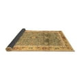 thumbnail image 2 of Ahgly Company Indoor Square Oriental Brown Traditional Area Rugs, 5' Square, 2 of 4