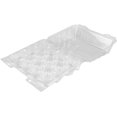 thumbnail image 2 of Lindar Corporation 00898 Clear Hinged Plastic Cupcake/Muffin/Roll Container for 12 Minis - Case of 225, 2 of 5
