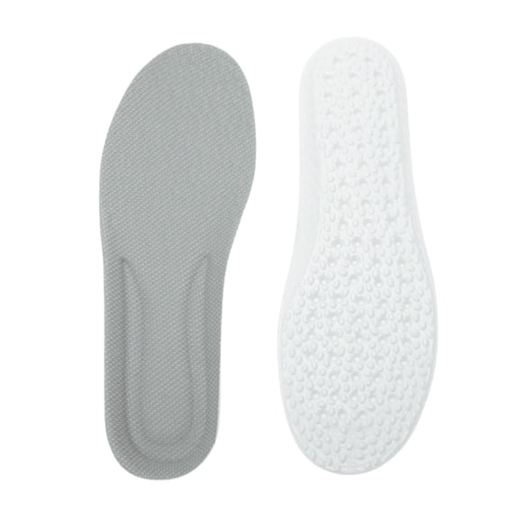Unique Bargains 1 Pair Comfort Sport Shoe Inserts Fit Shoe Size 35/36 White Gray
