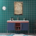 thumbnail image 3 of Jamie world Beach Serenity Prayer Wall Art Coastal Country Canvas Prints Window Sunset Ocean Picture Framed Scripture Christian Artwork Home Decor for Bathroom Kitchen Bedroom Dining Living 16''x12'', 3 of 7