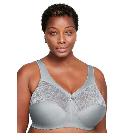 

Glamorise Full Figure Plus Size MagicLift Original Support Bra Wirefree #1000