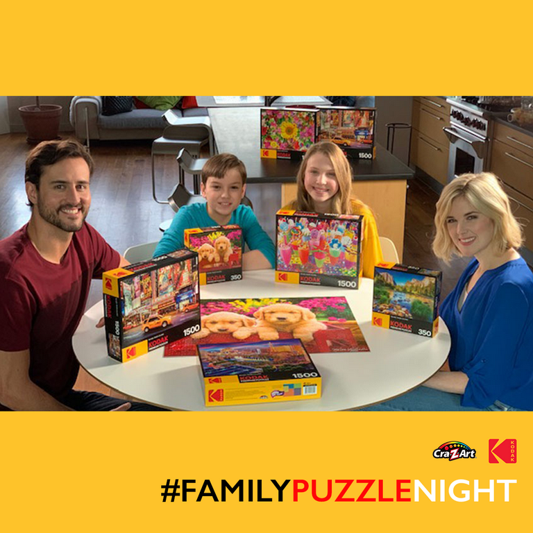 Cra-Z-Art Kodak 1000-Piece Fireworks on the Hudson River NYC Adult