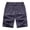 Purple, variant on Mens Cargo Casual Shorts, Drawstring Waist Button Pocket Detail, Relaxed Fit for Weekend Leisure Gatherings Gray XL