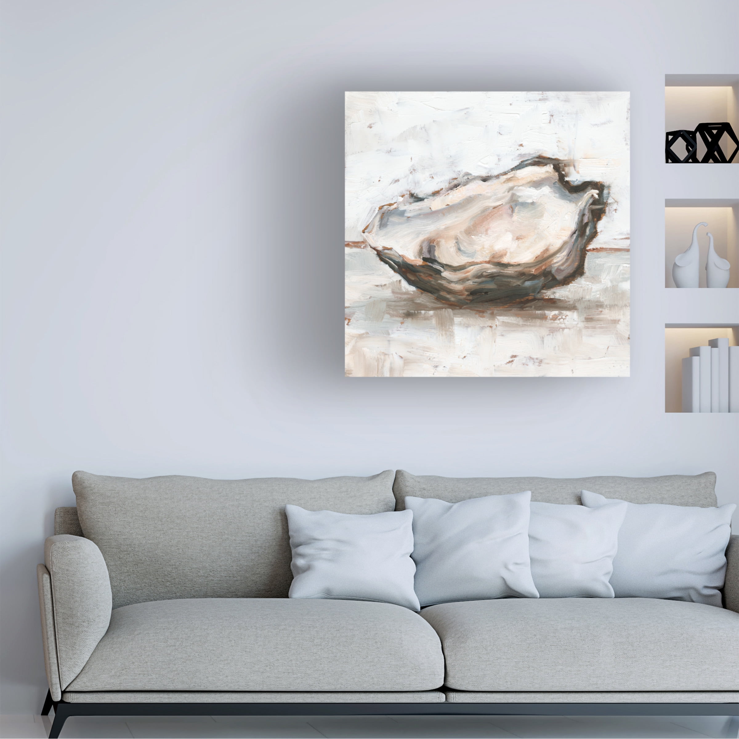 Ethan Harper 'Oyster Study I' Canvas Art