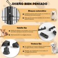 thumbnail image 4 of Valla para perro 7 paneles plegable portátil con puerta 120 x 60 x 60 cm adecuada para perros pequeños y medianos, 4 of 7