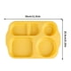 thumbnail image 3 of Platos gruesos para estudiantes, vajilla divisoria para cafetería, platos multiusos, diseño elegante, para niños, platos duraderos para servir, juegos de comedor escolar, 3 of 9
