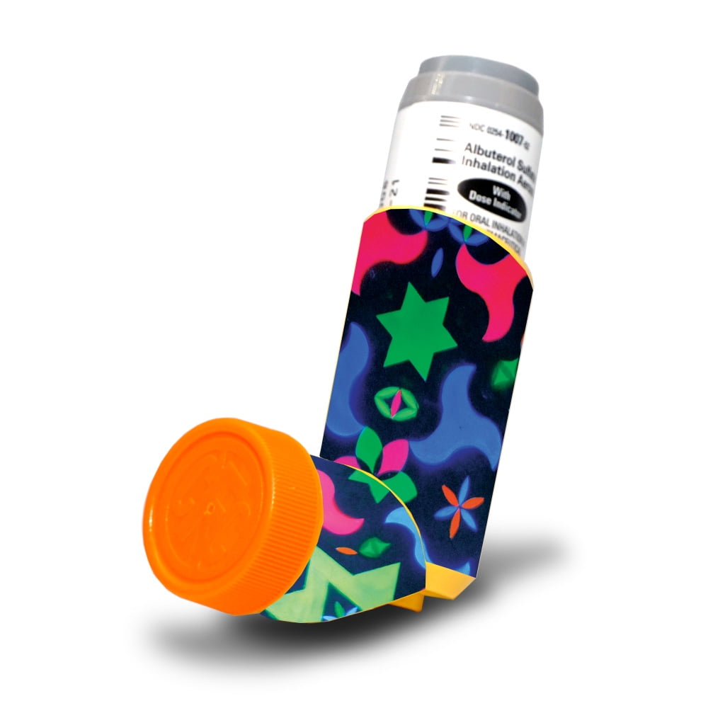 Geometric Collection of Skins For Proventil HFA Asthma Inhaler