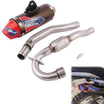 Dirt Bike Exhaust Muffler Pipe Exhaust System Full Slip for Honda CRF230F CRF150F 2003-2013 Motorcycle