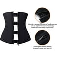 thumbnail image 2 of COMFREE Waist Trainer for Women Latex Fajas Reductoras Colombianas Cincher Zip&Hook Body Shaper Corsets Shapewear, 2 of 5