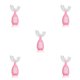 thumbnail image 1 of Matsuzay Silicona Handheld U-Type Baby Cepillo de Cepillo de de entrenamiento Portable Kids Toddlers Limpieza Gadgets Small, Pink Type2 NO2 Matsuzay CBP160306, 1 of 6