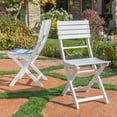 thumbnail image 3 of Acacia Wood Folding Dining Chairs Set of 2, 3 of 8