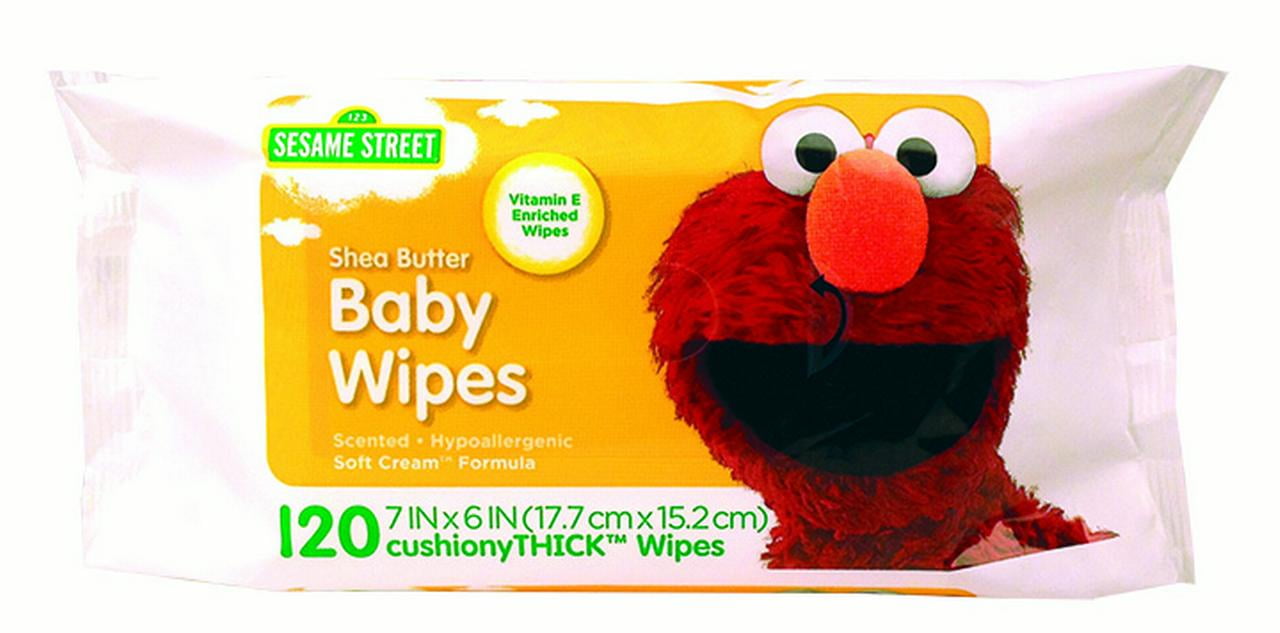 sesame street baby wipes