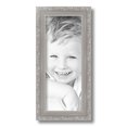 thumbnail image 2 of ArtToFrames 6" x 15" Classic Antique Silver Picture Frame, 6x15 inch Silver Wood Poster Frame (WOM-4926), 2 Pack, 2 of 6