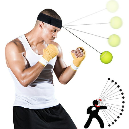 Reflex Boxing Trainer Punching Speed Traning Ball Fight Ball With Head