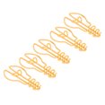 thumbnail image 4 of 100pcs Metallic Bulb Shape Paper Clips with Slip Resistance and Rust Prevention Yellow for Office, 4 of 24