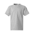thumbnail image 6 of Couver Boys Cotton Active Short Sleeve Crewneck Shirt 1 Piece, Light Steel, Small, 6 of 7