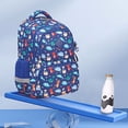 thumbnail image 4 of Fgnfyis Backpack for Kids Elementary Students Water Large Capacity Casual Daypack Ages 7 18 School Backpack Dark Blue, 4 of 9