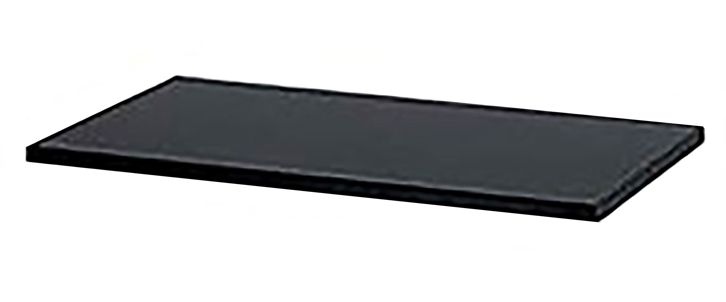 Laminated Black Melamine Shelf 48"L X 12"W