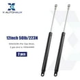 thumbnail image 7 of 2 Pcs 12 Inch 50Ib/223N Black Lift Supports Struts Shocks Gas Spring Universal for RV Car Truck Boat Window Cabinet Door Cover Lids, 7 of 7