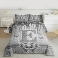 thumbnail image 2 of Manfei Letter Monogrammed E 3-Piece Full Size Comforter Sets for Kids Children Girls,Dreamy Princess Bedding Comforter Set,Cute Butterfly Bowknot Lightweight Bedding Sets,Bling Glitter Decor, 2 of 8