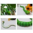 thumbnail image 3 of Realistic Remote Control Snake With Egg Shaped Controller Has retractable tongue & swinging tail ( Green), 3 of 5