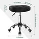 thumbnail image 3 of Taburete giratorio BFTOU negro minimalista con rueda regulable en altura, 3 of 7