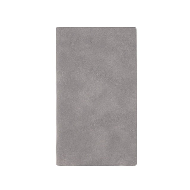 Seitruly Cuaderno creativo Vintage Jotter tomar notas diarios papel 200 páginas diarios en blanco oficina escuela hogar regalo significativo Suministros de escritura y corrección Gris
