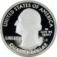 thumbnail image 2 of 2012 S Acadia National Park Quarter Silver Proof 25c Coin, 2 of 4
