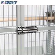 Prevue Pet Products Select Wrought Iron Parrot Bird Cage 24x20x60, Pewter