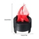 thumbnail image 5 of Injueey 3D Artificial Flame Lamp Performance Props LED Fake Fire Effect for Christmas Halloween Club Bar Decoration Iluminación y accesorios No.2, 5 of 6