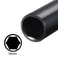 thumbnail image 3 of Uxcell 1/2" Drive de 18mm Socket Profundo, Acero CR-V Tratado Térmicamente 8" de Longitud, Tamaños Métricos de 6 Puntos, 3 of 5