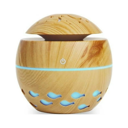 

JilgTeok Birthday Gifts for Women Easter Clearance 130ML Led Night Light Humidifier Wood Grain Spray USB Vehicle Humidifier Mothers Day Gifts